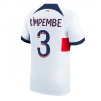 Moški Nogometni dresi Paris Saint-Germain Presnel Kimpembe #3 Gostujoči 2023-24 Kratek Rokav